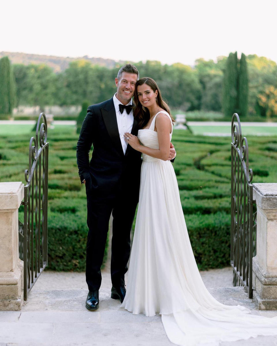 Jesse Palmer and Emely Fardo