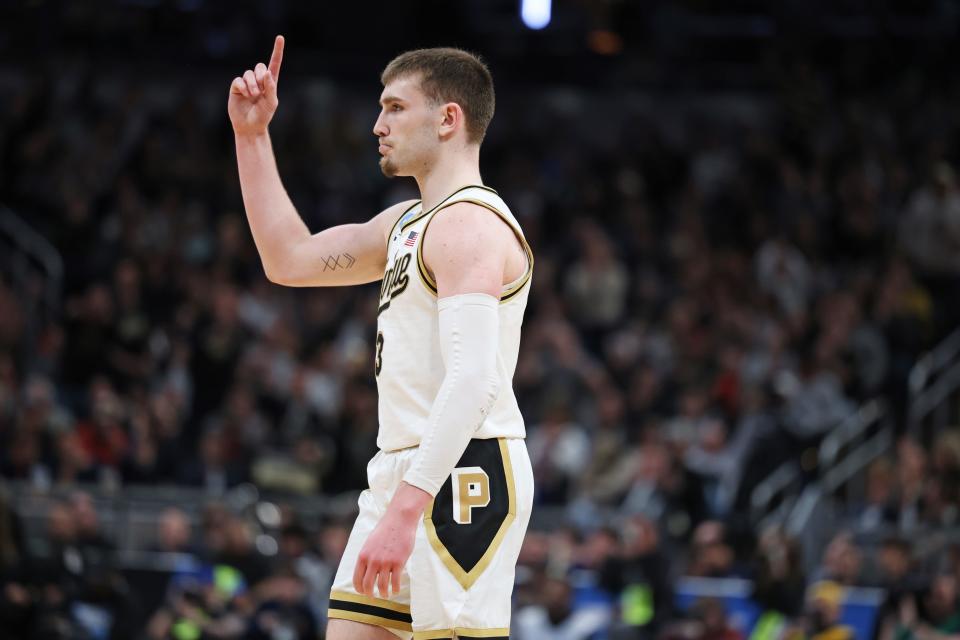 The Purdue Boilermakers are one of the favorites to win March Madness after the first round of the NCAA Tournament.