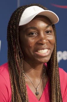 NEW YORK - AUGUST 25: Venus Williams attends press conference at Arthur Ash stadium on August 25, 2012 in Queens New York
