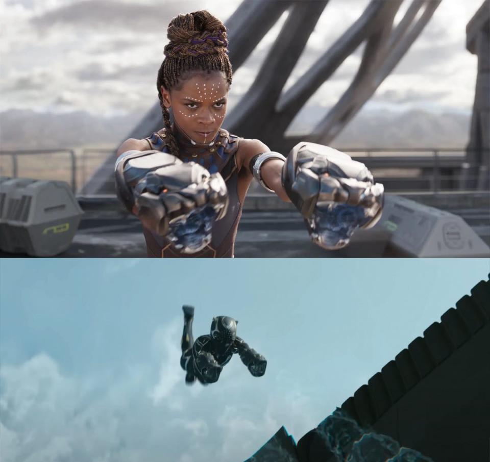 Black Panther: Wakanda Forever Shuri's gauntlets