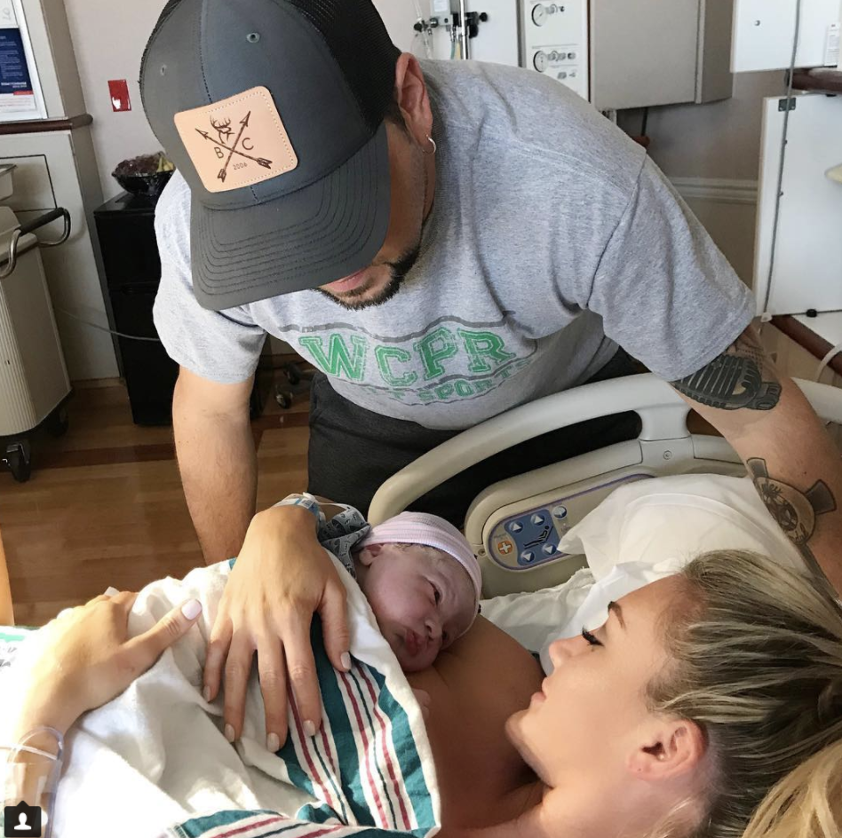 <p>“So blessed today to see my little man come into the world,” the country crooner captioned this touching photo of his wife, Brittany Kerr, holding their new son. “In a year that has been a rollercoaster ride, this is what its all about. I cant wait to see what life has in store for this kid.” Memphis Aldean was born on Dec. 1 and weighed 9 pounds, 5 ounces. The proud dad made sure to give deserving props to Memphis’s mom with the hashtag “#mamawasarockstar.” (Photo: <a rel="nofollow noopener" href="https://www.instagram.com/p/BcL_NHtAy-6/?taken-by=jasonaldean" target="_blank" data-ylk="slk:Jason Aldean via Instagram;elm:context_link;itc:0;sec:content-canvas" class="link ">Jason Aldean via Instagram</a>) </p>