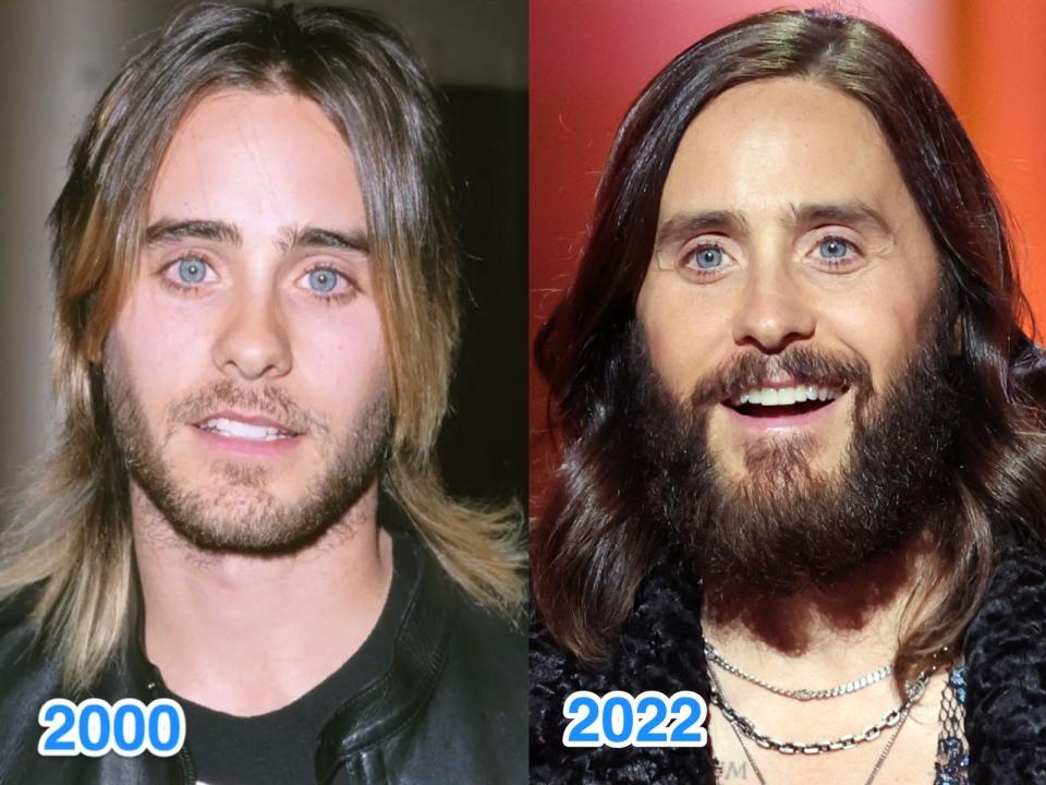 jared leto then and now