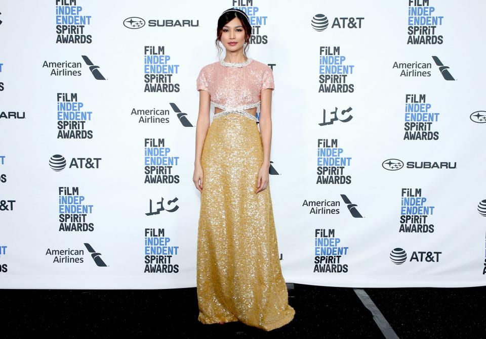 Gemma Chan in Miu Miu