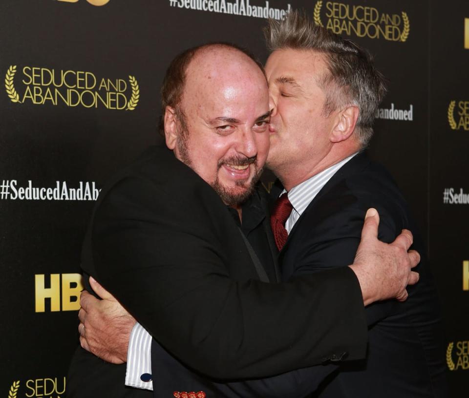 <div class="inline-image__caption"><p>Toback and actor Alec Baldwin attend the <em>Seduced And Abandoned</em> New York premiere in 2013.</p></div> <div class="inline-image__credit">Robin Marchant</div>