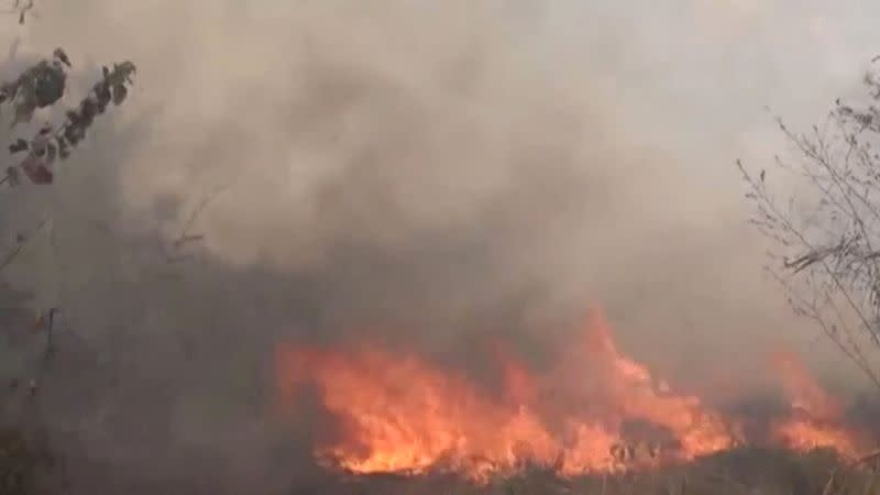 Wildfires in Bolivia