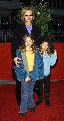 Joan Allen and kids at the New York premiere of Warner Brothers' Harry Potter and The Sorcerer's Stone