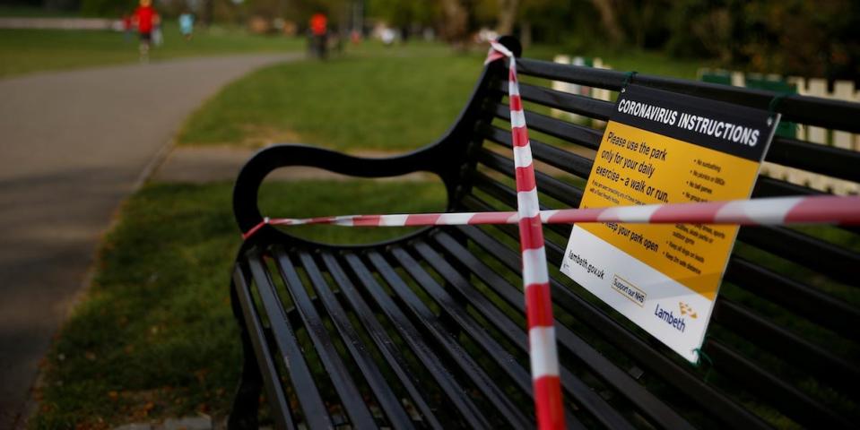 London coronavirus lockdown