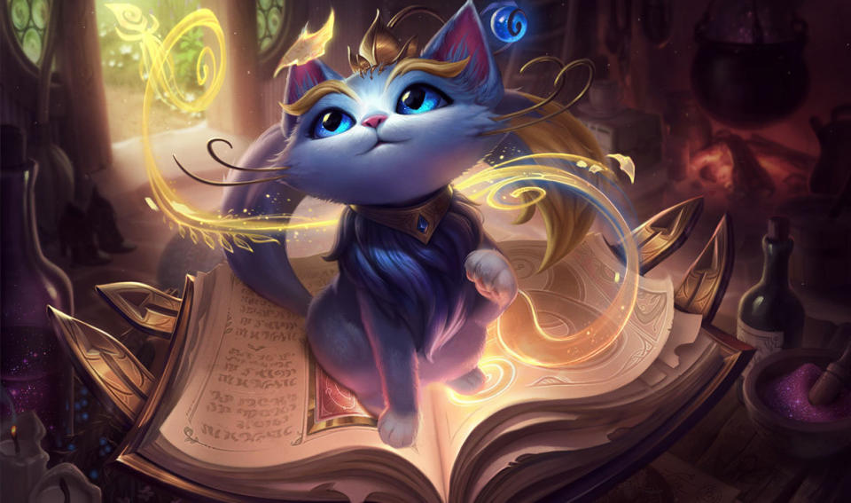 Yuumi, The Magical Buf---err Cat, is here.(Photo: Riot Games)
