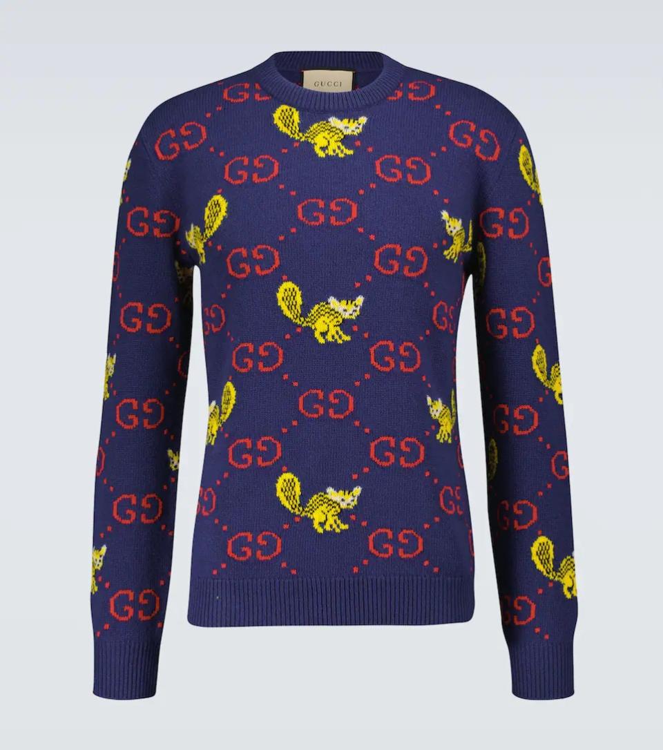 Gucci-Long-Sleeve-Crew-Neck-Sweater