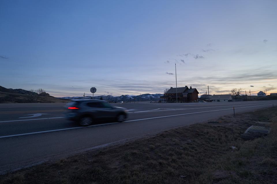 The intersection between U.S. Highway 287 and Larimer County Road 74E is pictured on Wednesday.