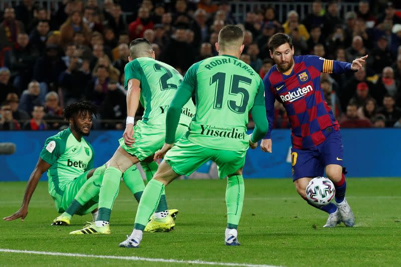 Copa del Rey - Round of 16 - FC Barcelona v Leganes