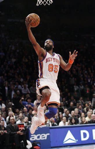 Baron Davis last played in the NBA for the Knicks in the 2011-12 season. (AP)