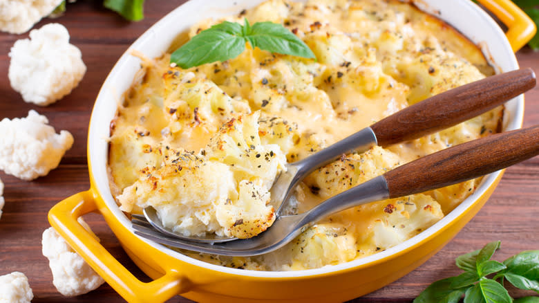 cauliflower au gratin