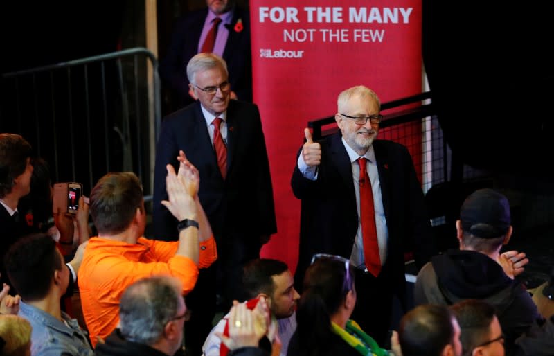 Britain's opposition Labour Party campaign event in Liverpool
