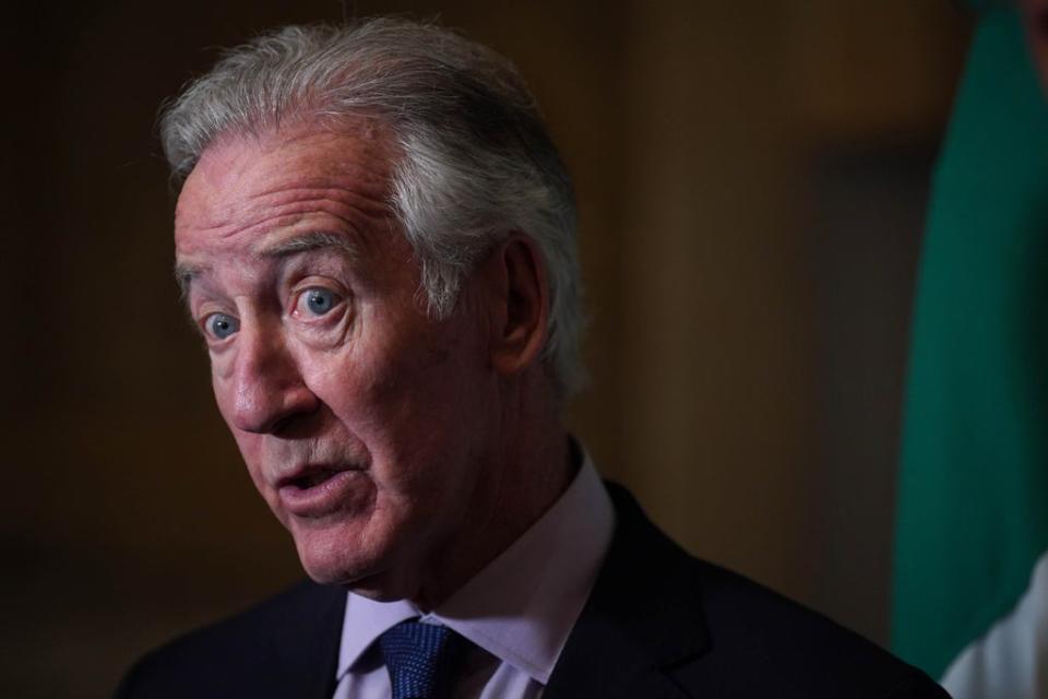 Senior US Democrat Richard Neal spoke to the media at Iveagh House (Niall Carson/PA) (PA Wire)