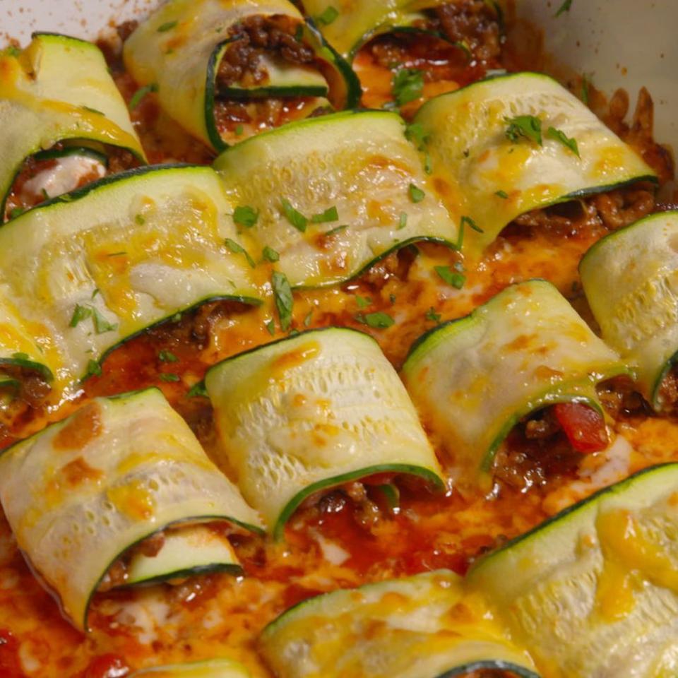 Courgette Taco Roll-Ups