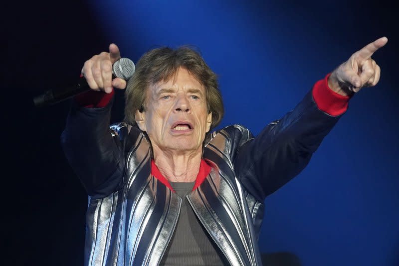 The Rolling Stones will perform on a North American stadium tour in 2024. File Photo by Bill Greenblatt/UPI