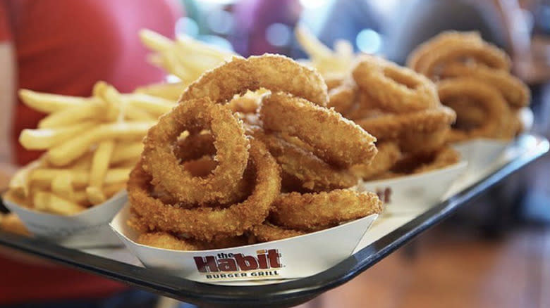 The Habit Burger onion rings