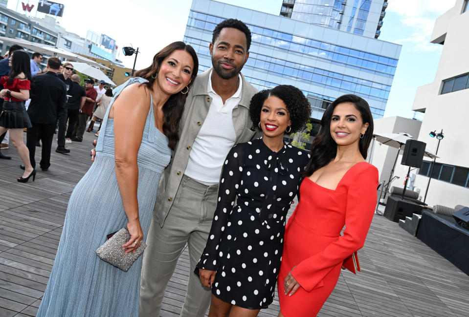 Angelique Cabral, Jay Ellis, Angel Parker and Azita Ghanizada