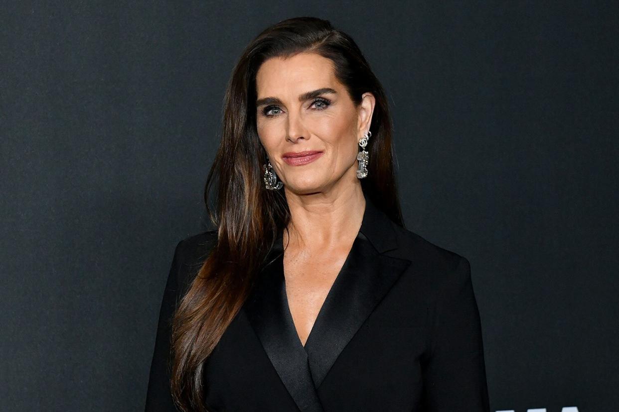 NEW YORK, NEW YORK - NOVEMBER 12: Brooke Shields attends MoMA's Twelfth Annual Film Benefit Presented By CHANEL Honoring Laura Dern on November 12, 2019 in New York City. (Photo by Craig Barritt/Getty Images for MoMA)