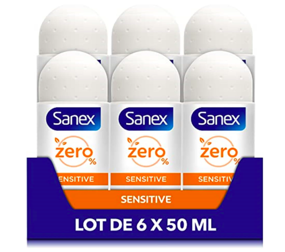 Lot de 6 déodorants pour homme Sanex