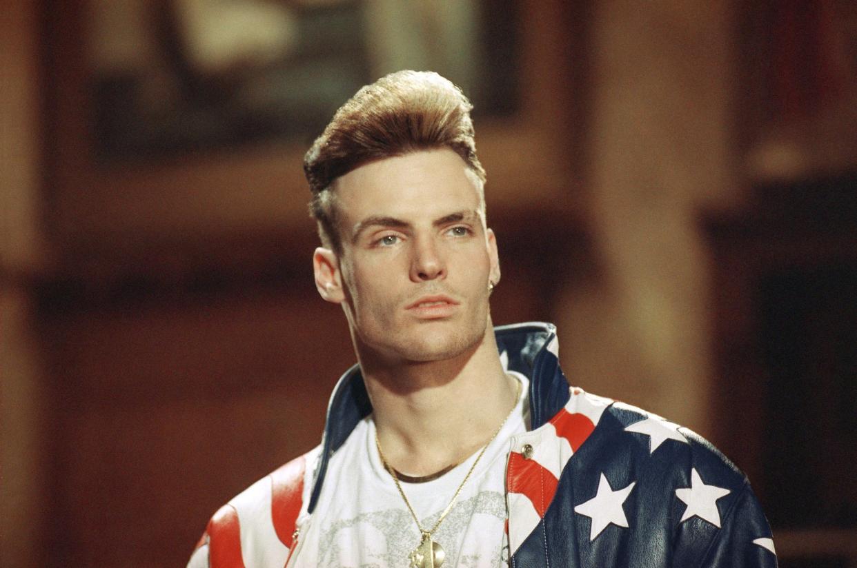 Mandatory Credit: Photo by Anonymous/AP/Shutterstock (6572430a)Vanilla Ice Rap singer Vanilla Ice in 1991Rap singer Vanilla Ice, USA.