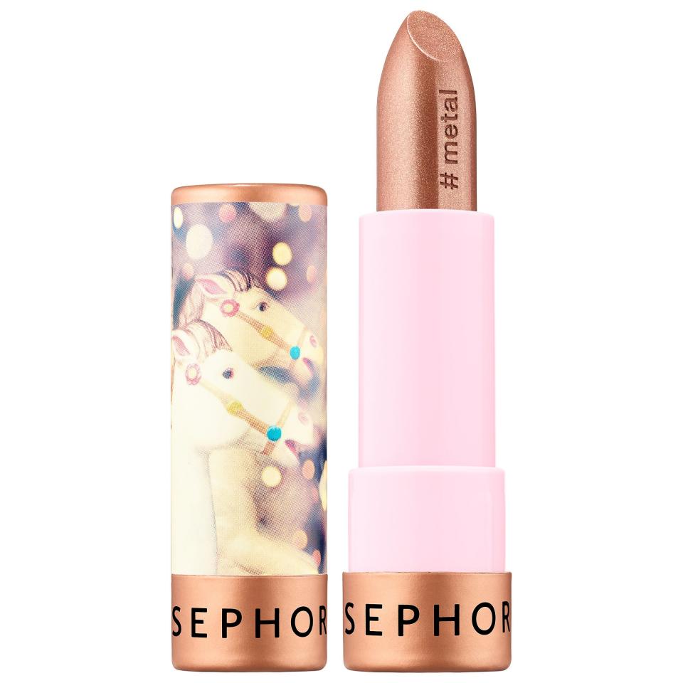 Sephora Collection is launching a new lipstick collection with 40 shades in various finishes, including matte, cream, and metallic, and they'll be $8 each.