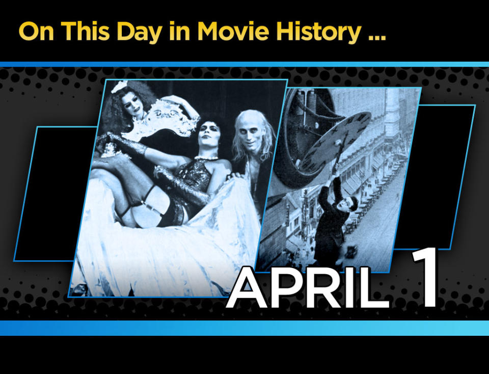 On this Day in Movie History April 1 title card