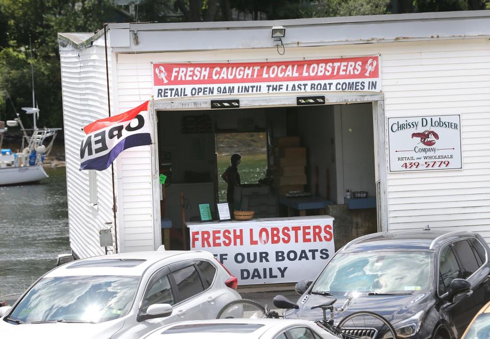 Chrissy D Lobster Company is part of the 9-13 Water St. property in Kittery, Maine, where Warren's Lobster House is located. A revised proposal to redevelop the property calls for a new lobster pound.