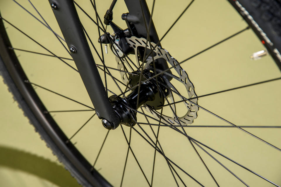 Cannondale Topstone 4 on a yellow background