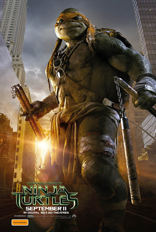 'TEENAGE MUTANT NINJA TURTLES' CHARACTER POSTERS