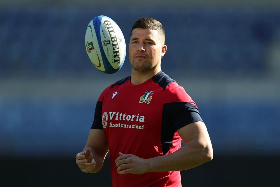 Seb Negri is one of Italy’s emotional leaders on the rugby pitch  (Getty Images)