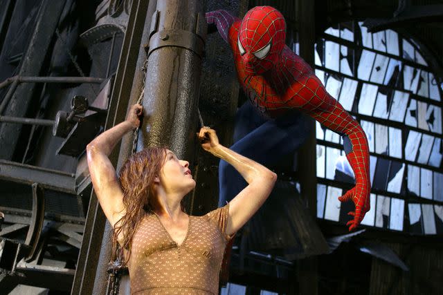 <p>Columbia/courtesy Everett Collection</p> Kirsten Dunst and Tobey Maguire in 'Spider-Man 2'