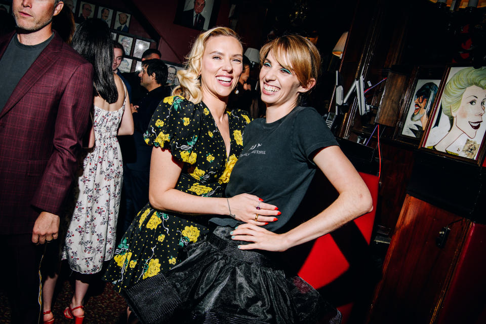 Scarlett Johansson and Maya Hawke