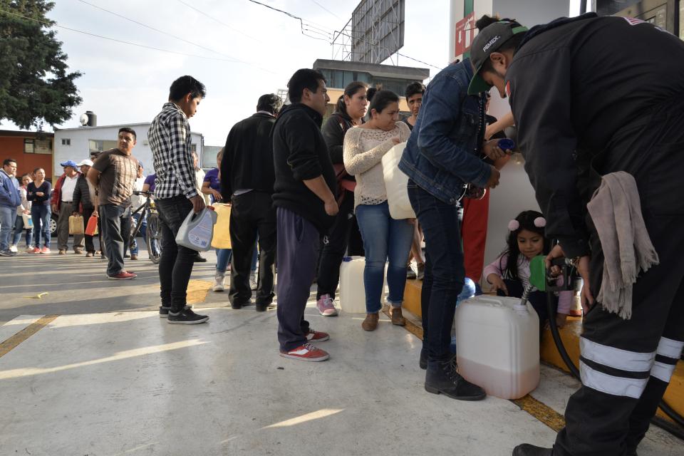 FOTOS | México comienza el 2019 con desabasto de gasolina