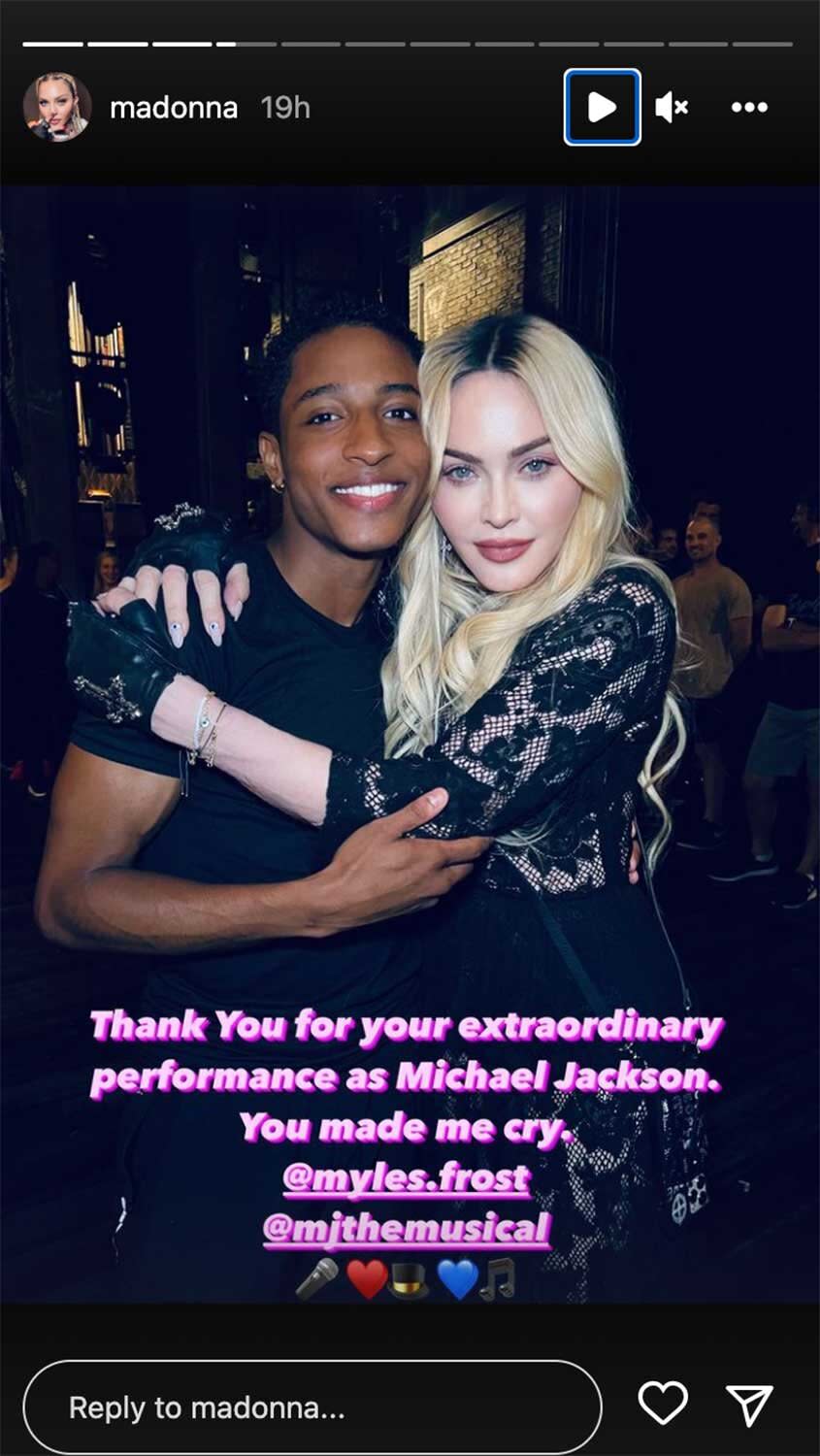 Madonna, cast of MJ The Musical