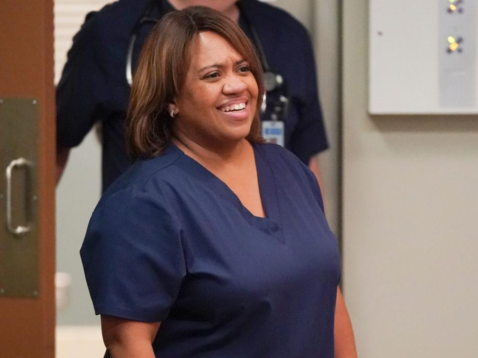 Chandra Wilson on "Grey's Anatomy."