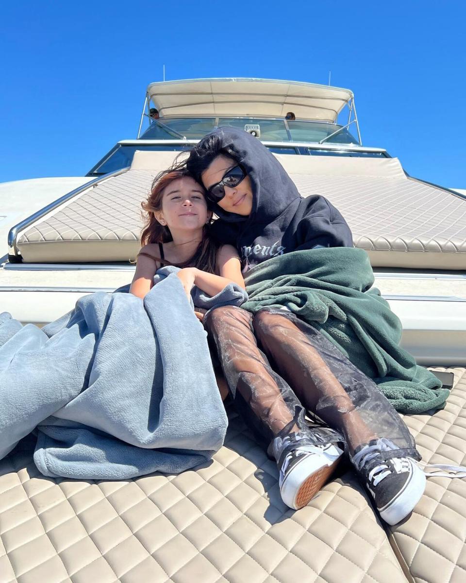 Kourtney Kardashian Shares Throwback Photos from Family Yacht Outing with Her 3 Children. https://www.instagram.com/p/Cdgxu_kPzwR/