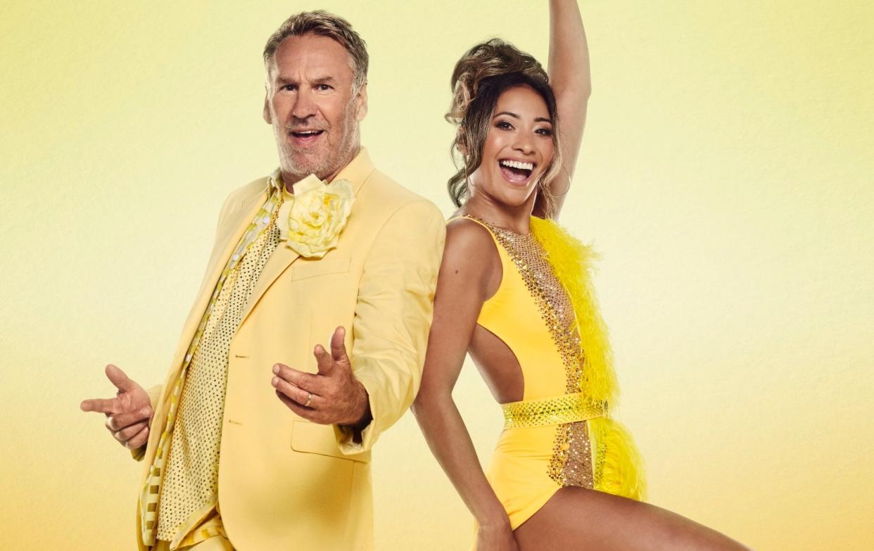 Paul Merson and Karen Hauer