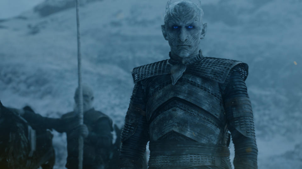 Vladimir Furdik as the Night King. (HBO)