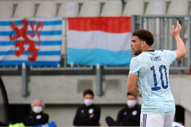 Che Adams scored the only goal against Luxembourg