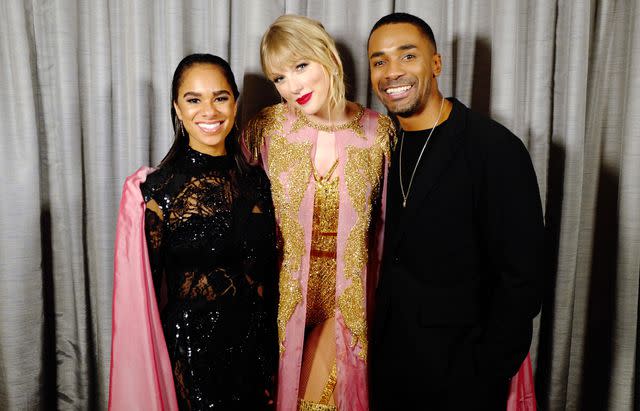 John Shearer/AMA2019/Getty Images for dcp Misty Copeland, Taylor Swift and Craig Hall in Los Angeles in November 2019