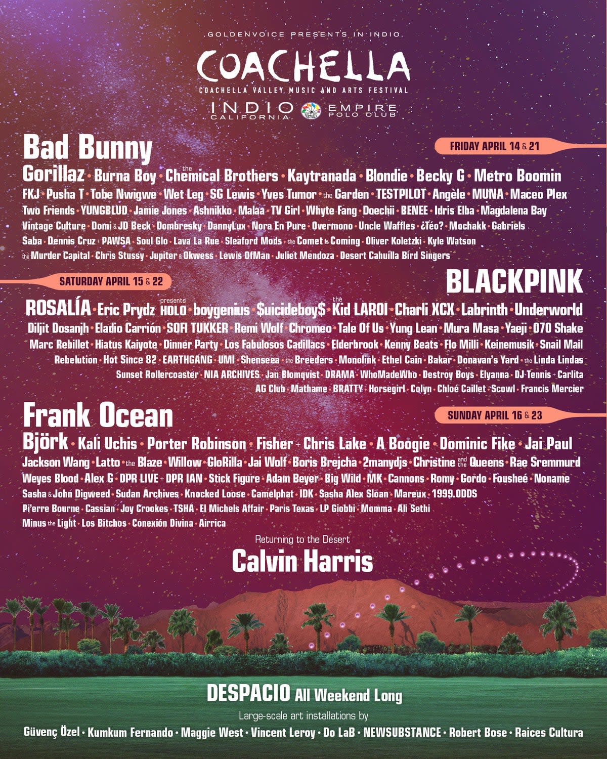 Coachella 2023 poster (Coachella.com)