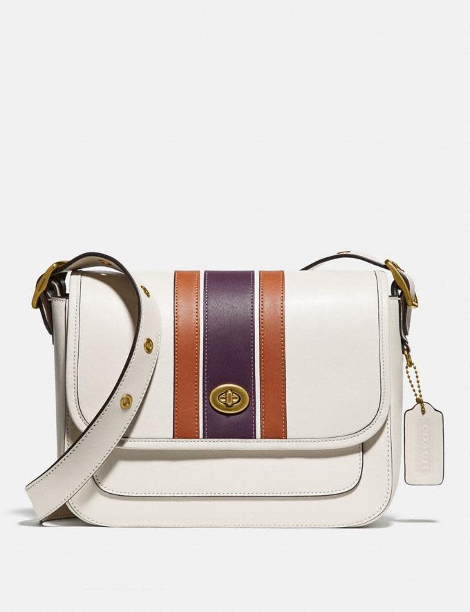 Rambler Crossbody With Varsity Stripe is on sale at Coach, $234 (originally $550). 