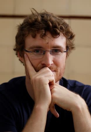 Paddy Cosgrave, co-founder of Web Summit, poses for a portrait after an interview with Reuters in Lisbon, Portugal, September 21, 2016. REUTERS/Rafael Marchante