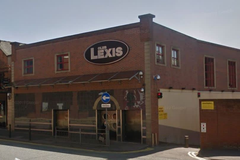The Lexis club in Clumber Street, Mansfield