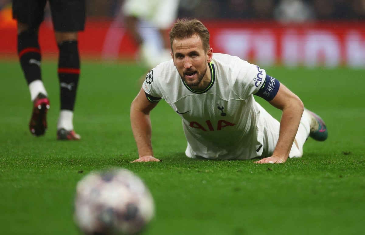 Harry Kane captained a Spurs side that failed to land a punch in their last-16 second leg  (Action Images via Reuters)