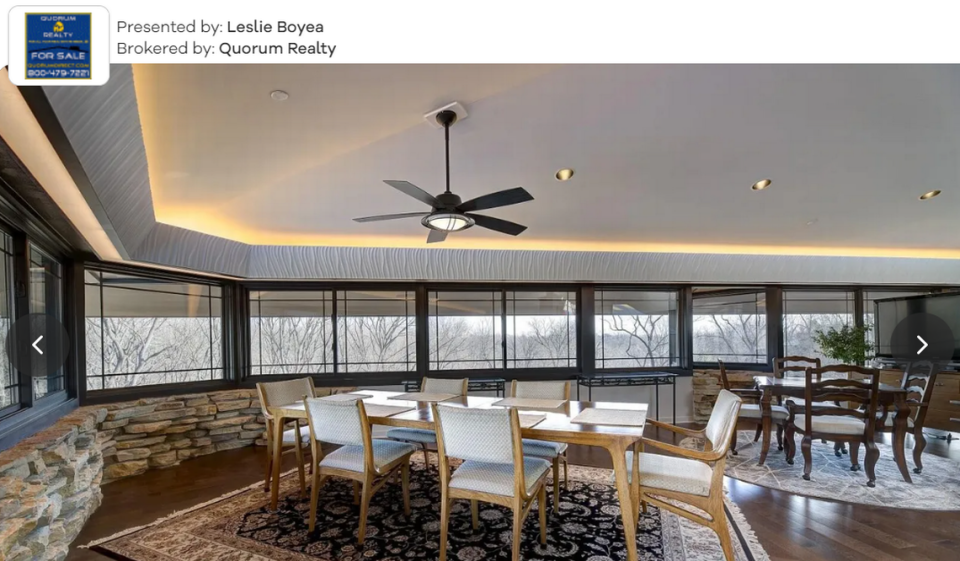 Dining area Screen grab from Realtor