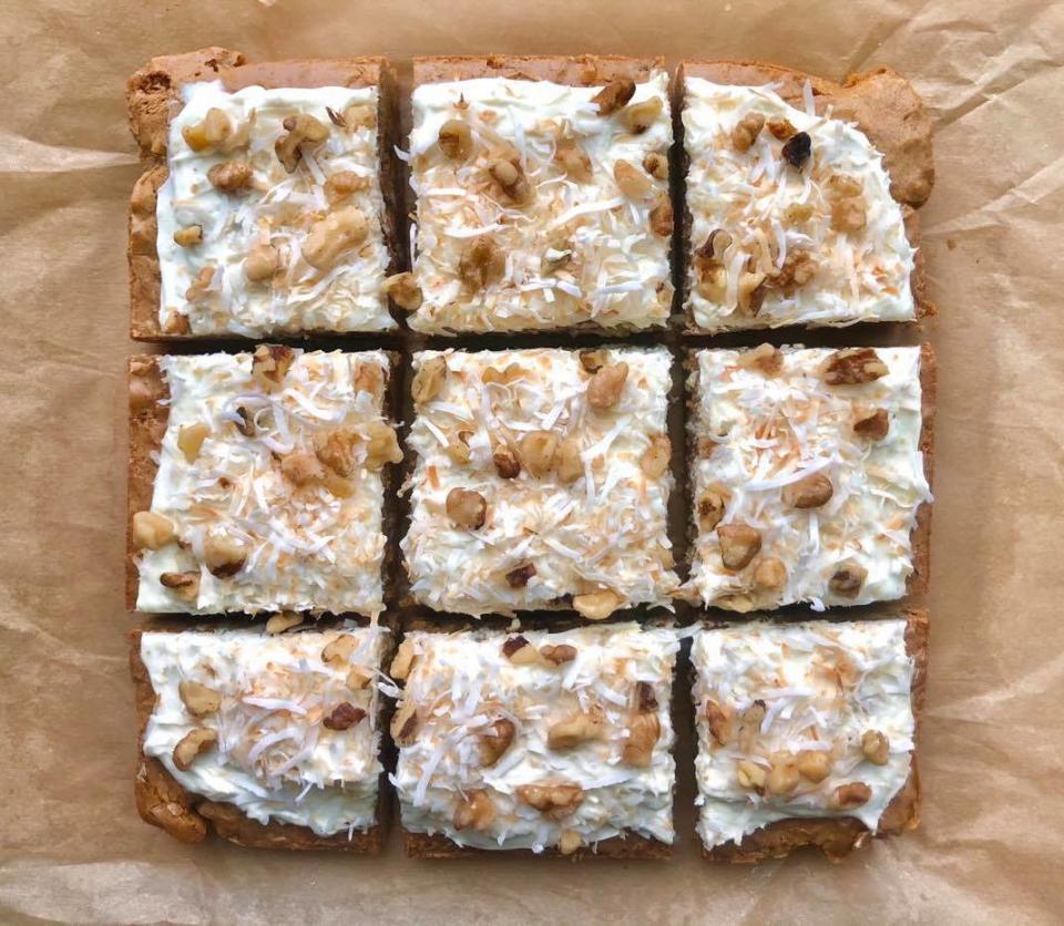 Carrot Cake "Brownies"