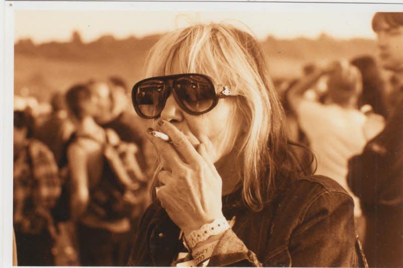 Anita Pallenberg has been accused of trying to break The Rolling Stones up, falsely, according to son Marlon and others who knew them. Photo courtesy of Magnolia Pictures